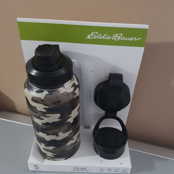 Eddie Bauer Peak Hydration Set Thermos - Picture 1 of 2